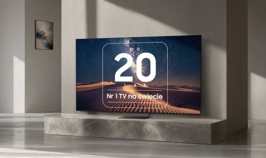 Samsung od 20 lat numerem 1 na światowym rynku telewizorów