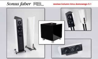 Zestaw kolumn 5.1 Sonus faber / REL w gwiazdkowej cenie w salonie Q21