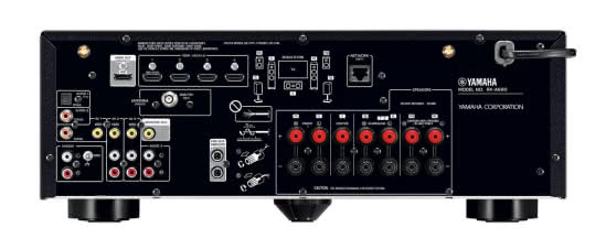 Yamaha MusicCast RX-A680 - tylna ścianka
