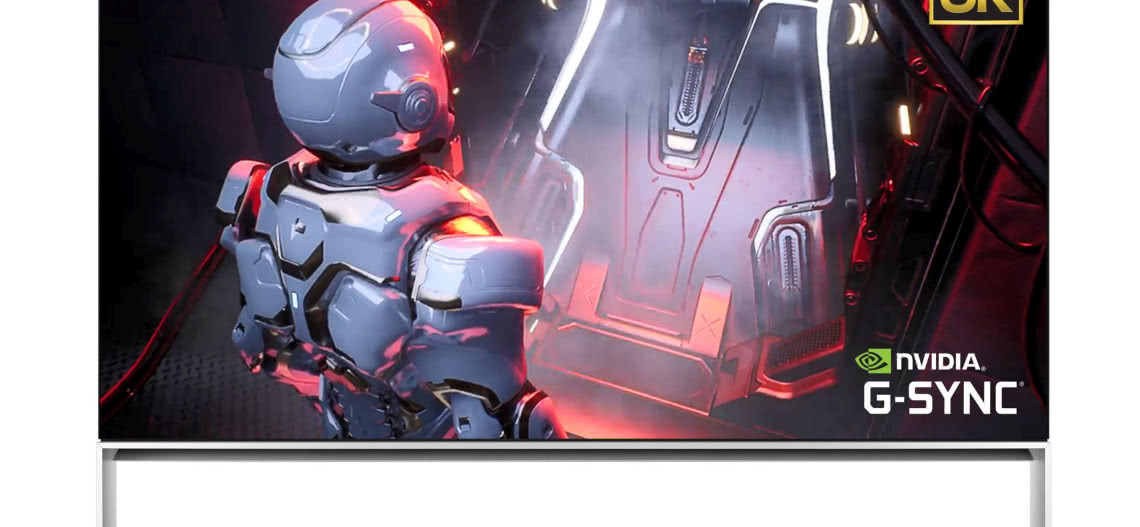 Gry w rozdzielczości 8K na telewizorach LG OLED 8K