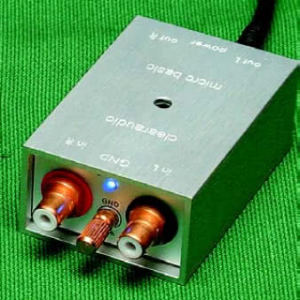 Przedwzmacniacz Micro Basic może i jest maleństwem, ale wykonano go z wyjątkową dbałością o szczegóły.