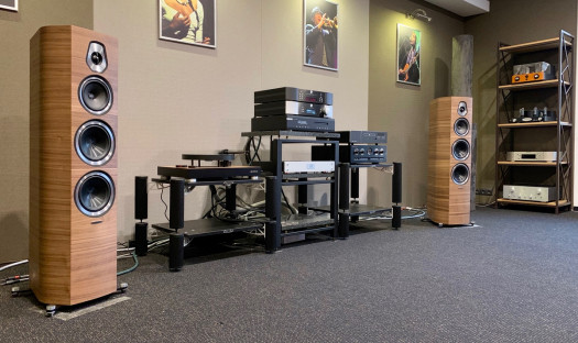 Odsłuchy kolumn Sonus faber Sonetto w salonie Q21