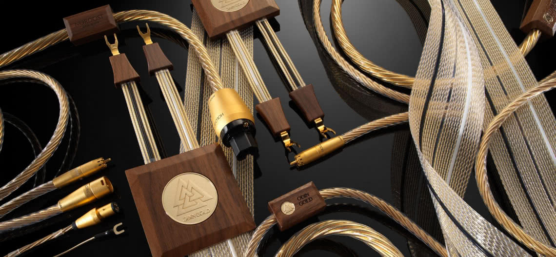 Nordost wprowadza nową referencyjną serię kabli - Odin Gold. Wyglądają i kosztują bosko