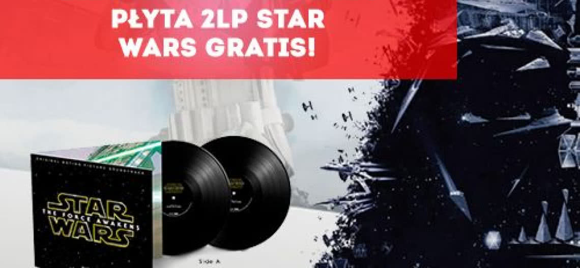 Płyta "Star Wars: The Force Awakens" w prezencie przy zakupie z gramofonami Pro-Ject
