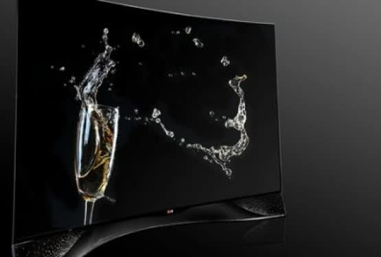 TV LG zdobiony kryształami Swarovskiego