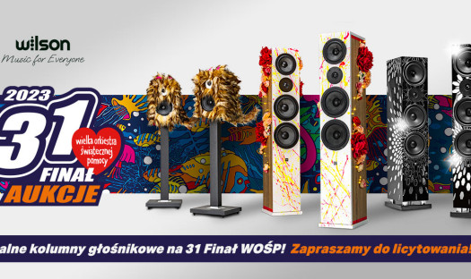 Wilson ponownie gra dla WOŚP. Wejdź na allegro i wylicytuj unikalne kolumny głośnikowe