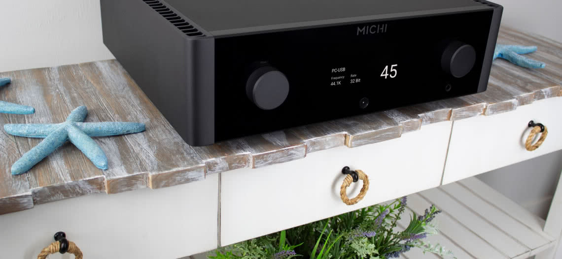 Wzmacniacze zintegrowane Rotel Michi X5 i X3