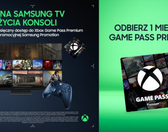 Miesiąc dostępu do Xbox Game Pass Premium przy zakupie telewizora Samsung