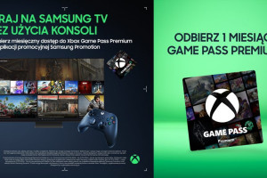 Miesiąc dostępu do Xbox Game Pass Premium przy zakupie telewizora Samsung