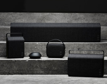 Głośniki bezprzewodowe Vifa w kolorze zimnej czerni