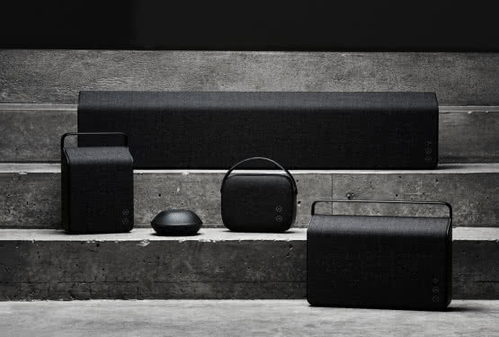 Głośniki bezprzewodowe Vifa w kolorze zimnej czerni