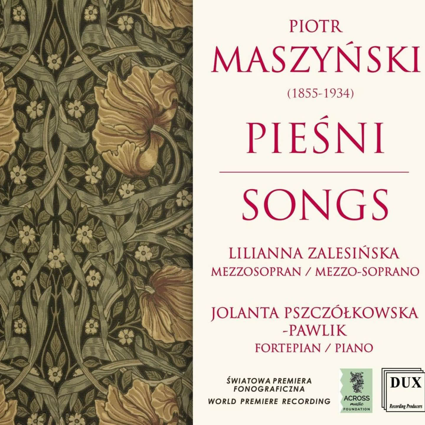 Piotr Maszyński: Pieśni