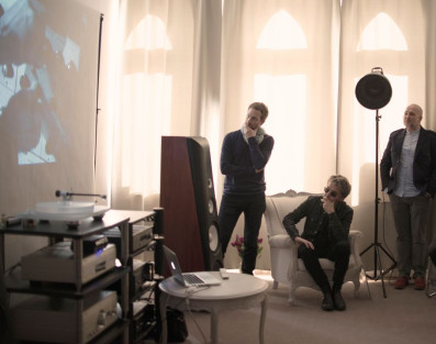 Jean-Michel Jarre w warszawskim Studio U22