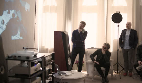 Jean-Michel Jarre w warszawskim Studio U22