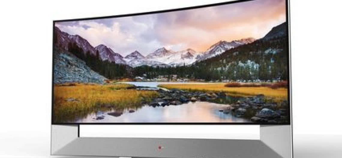 105-calowy TV LG Ultra HD 21:9 z zakrzywionym ekranem na CES 2104