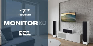 Kolumny Paradigm Monitor SE w salonie Q21