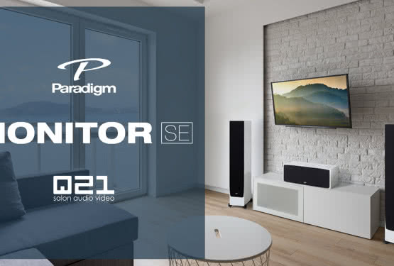Kolumny Paradigm Monitor SE w salonie Q21
