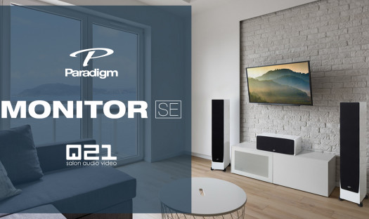 Kolumny Paradigm Monitor SE w salonie Q21