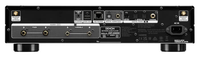 Denon DNP-2000N - tylna ścianka