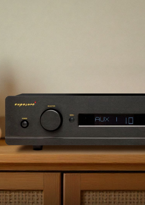 Wzmacniacz zintegrowany Exposure 5510 - 120 W na kanał i duże możliwości rozbudowy