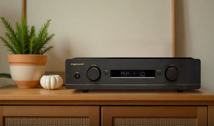 Wzmacniacz zintegrowany Exposure 5510 - 120 W na kanał i duże możliwości rozbudowy