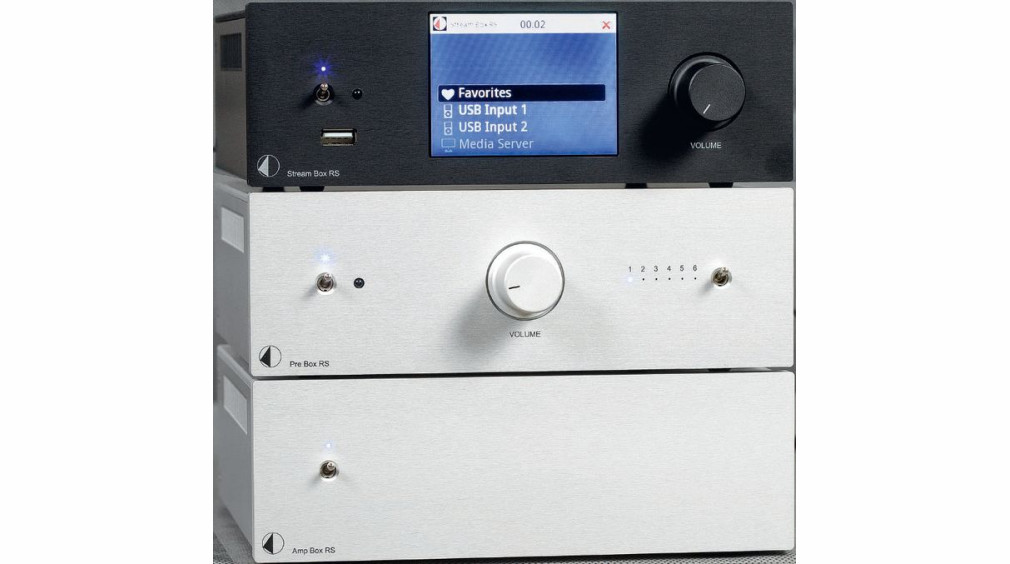Stream Box RS, Pre Box RS, Amp Box RS