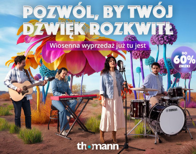 Ponad 700 produktów i rabaty na sprzęt muzyczny do 60% - sprawdź szczegóły wiosennej promocji Thomann