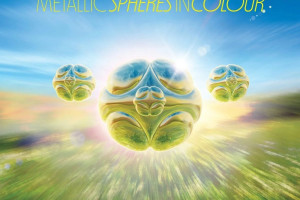 Metallic Spheres In Colour