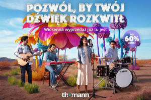 Ponad 700 produktów i rabaty na sprzęt muzyczny do 60% - sprawdź szczegóły wiosennej promocji Thomann