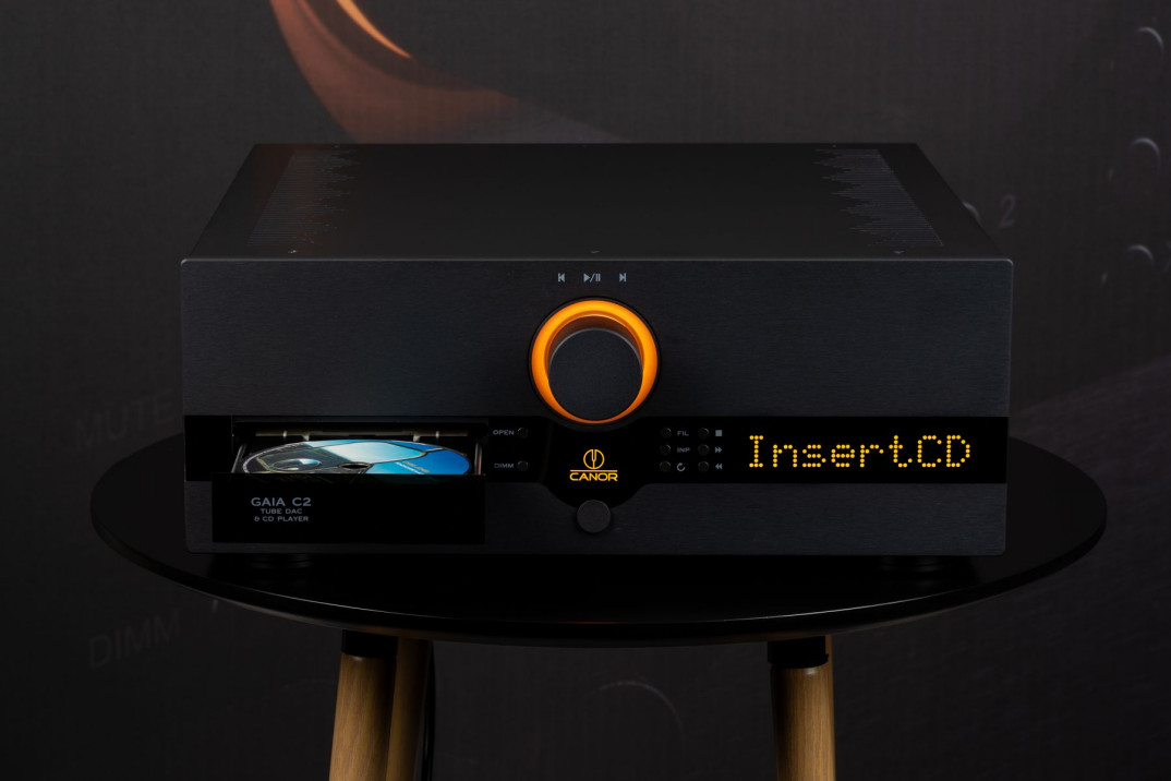 Canor Gaia C2 - lampowy DAC z odtwarzaczem CD