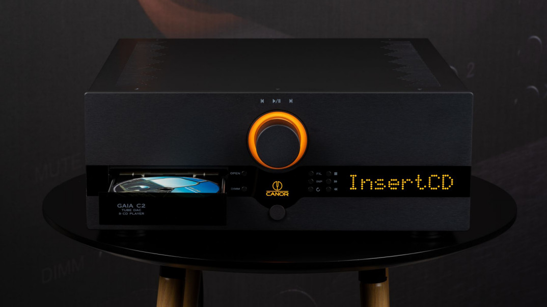 Canor Gaia C2 - lampowy DAC z odtwarzaczem CD
