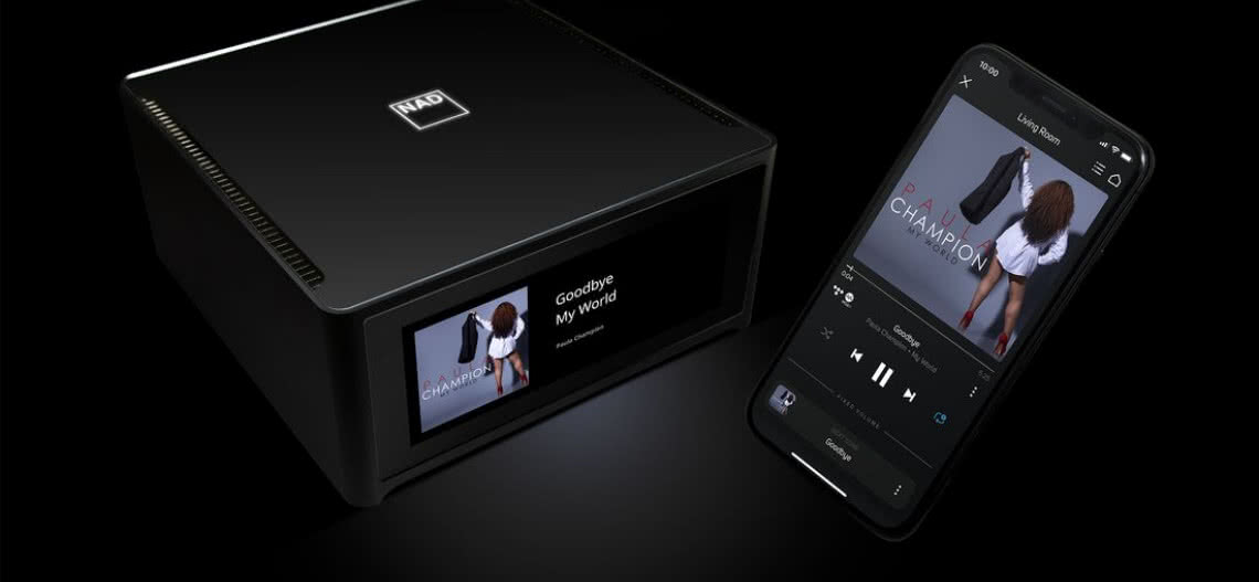 Dirac Live we wzmacniaczu strumieniowym BluOS™ NAD Masters M10