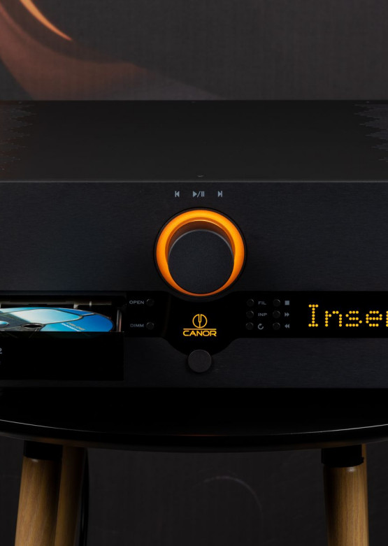 Canor Gaia C2 - lampowy DAC z odtwarzaczem CD