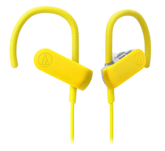 Słuchawki Audio-Technica ATH-SPORT70BT w wersji żółtej