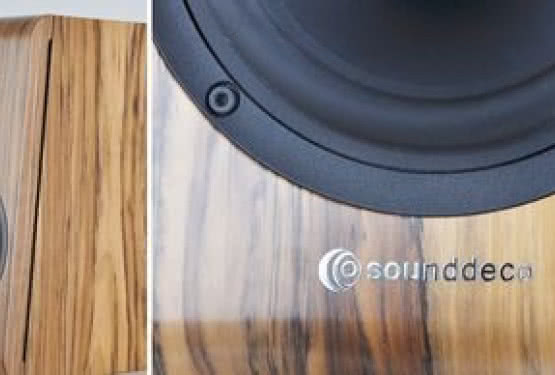 Prezentacja kolumn Sounddeco serii Alpha w salonie audio-connect