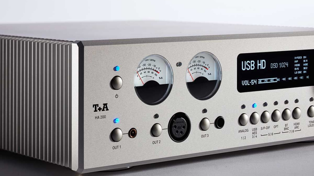 Wzmacniacz z przetwornikiem cyfrowo-analogowym T+A HA 200