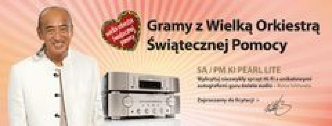 Marantz gra z Wielką Orkiestrą Świątecznej Pomocy