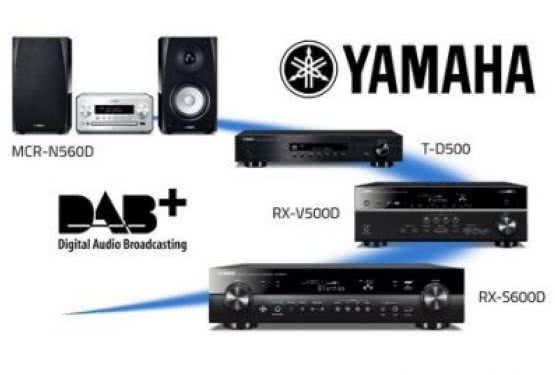 Urządzenia Yamahy z DAB+