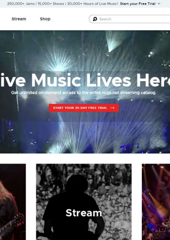 nugs.net na platformie BluOS