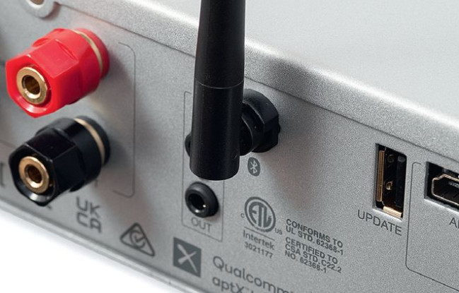 Moduł Bluetooth został udoskonalony systemem kodowania aptX HD.