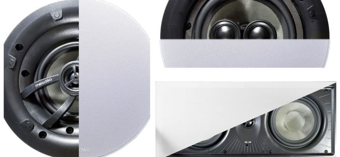 Nowe modele głośników instalacyjnych Melodika: BLI4, BLI6 STR i BLI6 LCR