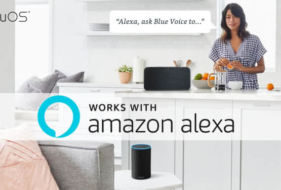 Obsługa sterowania głosowego Alexa w systemie BluOS