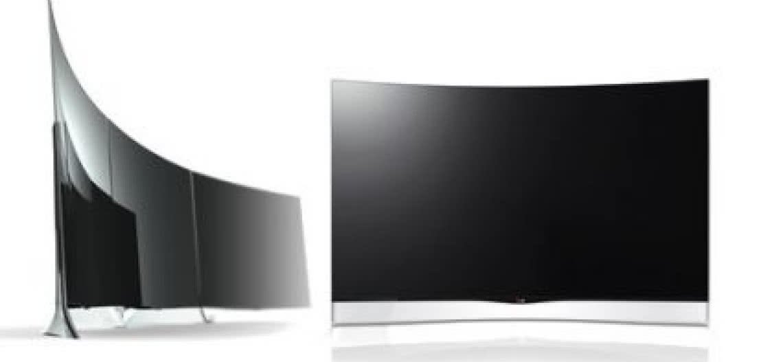 LG OLED z zakrzywionem ekranem w przedsprzedaży