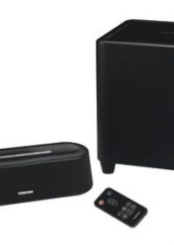 Głośniki soundbar firmy Toshiba