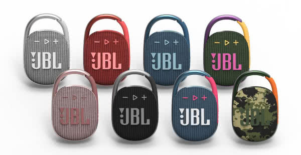 Głośnik przenośny JBL Clip 4 - wszystkie kolory