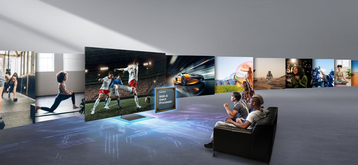 Eclipsa Audio 3D - technologia dźwięku powstała we współpracy z Google w telewizorach i soundbarach Samsung