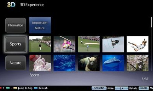 3D Experience - nowy serwis VOD Sony