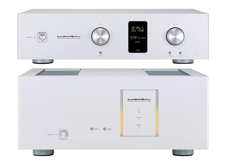 Wzmacniacz stereo Luxman C-600F + M-600A - test - testy, ceny i sklepy |  AUDIO