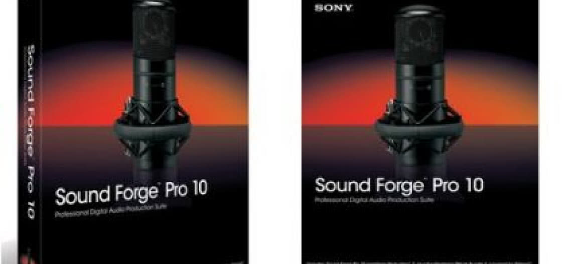Sony Sound Forge Pro 10 otrzymują...