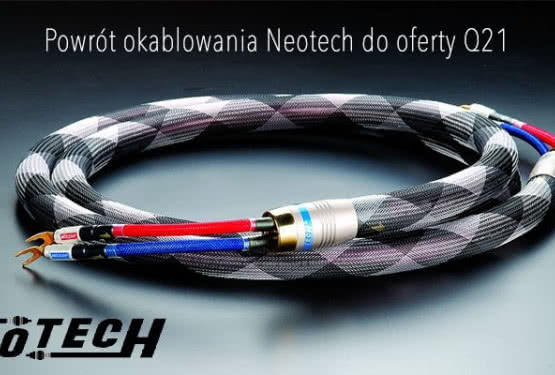 Okablowanie Neotech Sahara w salonie Q21